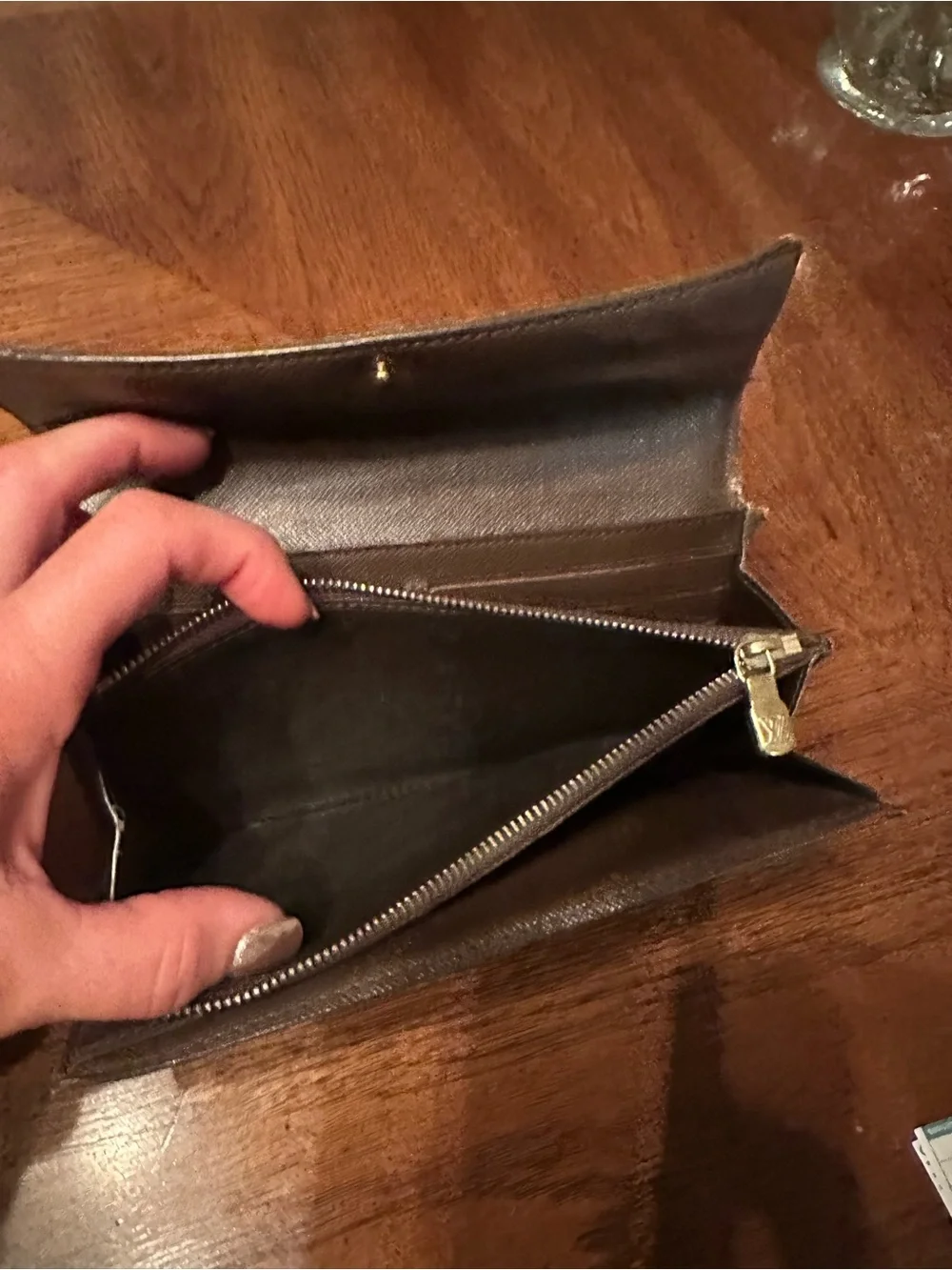 Louis Vuitton Sarah Wallet Damier